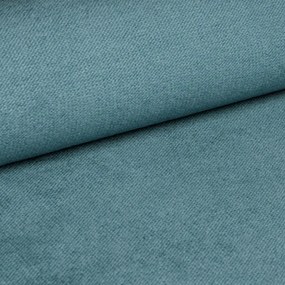 Pat tapitat COMFINO VELVET cu pat suplimentar 120x200 cm, petrol