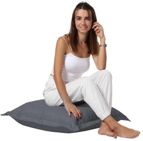 Pernă de podea 70x70 cm gri