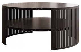 Măsuță de cafea Zentono (Negru + Negru pietra grigia) . 1103781