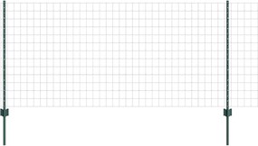 vidaXL Gard cu Stâlp Verde 1 x 25 m Oțel
