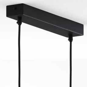 Lustră pe cablu Jupiter 1990 HANZA 3xG9/10W/230V negru/auriu