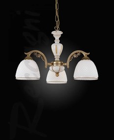 Candelabru din alama cu 3 brate design italian 8606