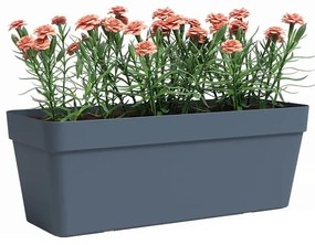 Jardinieră din plastic reciclat cu sistem de auto-irigare 50 cm Capri – Artevasi