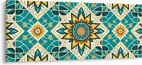 Tablou - Model turcoaz (120x50 cm)