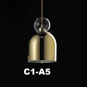 Lustra, Pendul LED design Art Deco MEMORIA