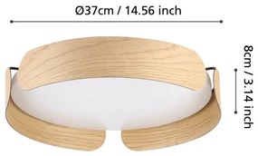 Plafonieră LED VALCASOTTO LED/24W/230V Eglo 99622