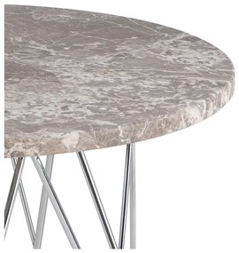 Măsuță auxiliară rotundă din marmură ø 55 cm Prunus – Actona