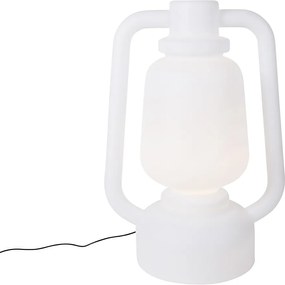 Lampă de podea inteligentă albă 110 cm inclusiv Wifi G95 - Storm Extra Large