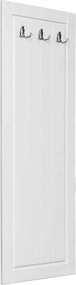 Cuier lemn masiv alb 47x130cm