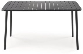 Masa dreptunghiulara Bosco neagra L140 cm