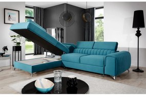 Coltar extensibil Laurence pe stanga Matvelvet 75
