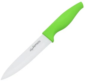 Cuțit Luigi Ferrero FR-1704C 10cm, ceramică, verde 104910