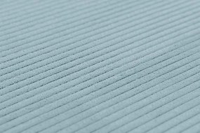 Canapea extensibila cu colt bilateral Culoare Albastru Deschis, SMART