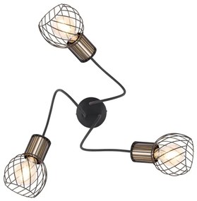 Globo 54013-3 - Lustră aplicată ARGUSTO 3xE27/40W/230V