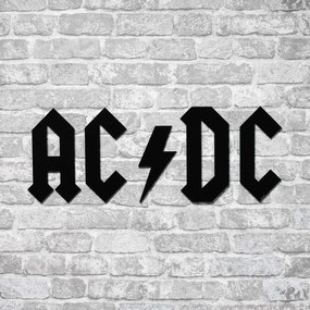 DUBLEZ | Logo din lemn - Inscripție pentru perete - AC/DC