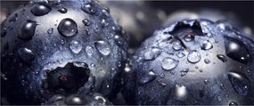 Tablou cu fructe cu picături de apă (120x50 cm)