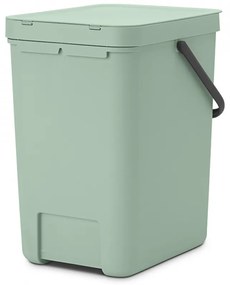 Coș de gunoi pentru colectare separată Brabantia Sort&amp;Go 25L, Jade Green 1005522