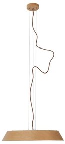 Pendul, Lustra LED din lemn design scandinav Tamago Oak