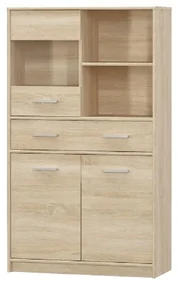 Vitrină Thornham 2D1W1S/80. 808508