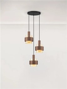 Lustra moderna cu 3 pendule SERENA