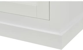 Bufet 2+2Usi + 3Sertare Cabana, Alb &amp; Antracite, 174,4 x 42 x 90 Cm