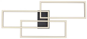 Lustra LED aplicata cu telecomanda design modern geometric TINY 58W