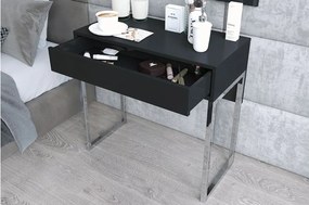 Masă de toaletă Evenna (Negru lucios). 1025847
