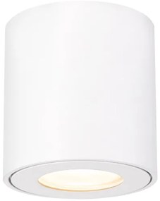 Brilagi MIA - Corp de iluminat LED RGBW reglabil pentru baie, 1xGU10/4,8W/230V, 84x80 mm, alb, IP54