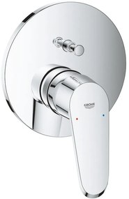 Grohe Eurodisc Cosmopolitan Baterie cada dus monocomanda incastrata, crom