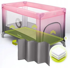 ShopJK PĂTUȚ DE CĂLĂTORIE LIONELO STEFI - OMBRE PINK