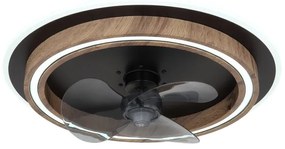 Lustra LED cu ventilator si telecomanda BOZAN