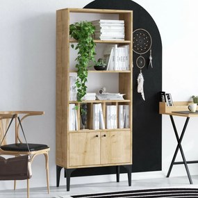 Bibliotecă Pollux Sapphire Oak