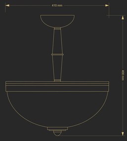 Lustra aplicata eleganta design clasic Sorrento