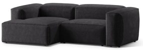 Coltar 2 locuri Bergamo velur reiat L244 cm