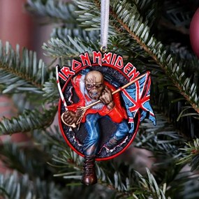 Decoratiune cu agatatoare Iron Maiden - Trooper 8.5cm