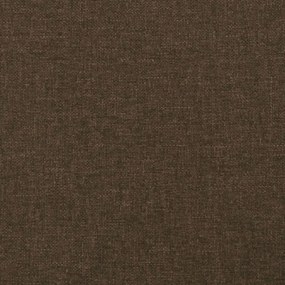 Tablie de pat cu aripioare maro inchis 93x16x78 88 cm textil 1, Maro inchis, 93 x 16 x 78 88 cm