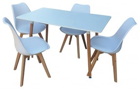 Set masa cu 4 scaune HB01 Mica 120cm