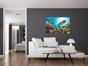 Tablou - Recif de corali (90x60 cm)
