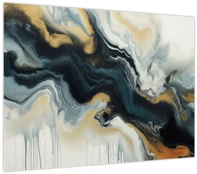 Tablou - Desen marmorat (70x50 cm)