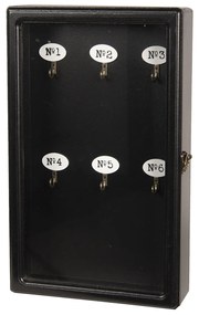 Caseta pentru chei neagra 24/7/38 cm
