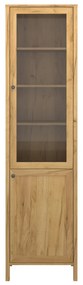 Vitrină Keira 1D1W (Stejar craft auriu). 1052998