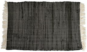 Covor RENSKE 60x90 cm, negru/dungi
