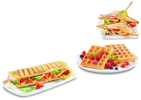 Sandwich maker negru-argintiu Snack Time - Tefal