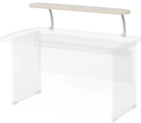Raft pentru masa Manager 120 x 30 cm, salcâm deschis