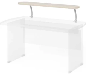 Raft pentru masa Manager 120 x 30 cm, salcâm deschis