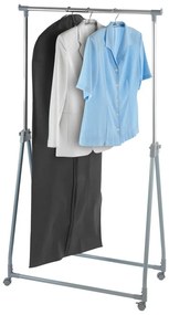 Suport de haine mobil telescopic din metal gri Foldable – Wenko