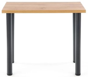 Masa de bucaterie Modex 2 Mini, stejar wotan / negru