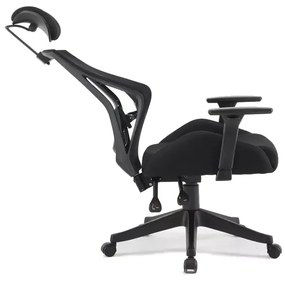 Scaun de birou Vanila II, negru