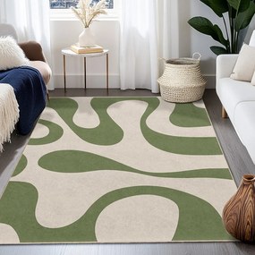 Covor verde lavabil 120x180 cm Matcha Latte – Mila Home