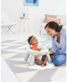 Puzzle din spumă 72 buc. gri/bej Skip Hop